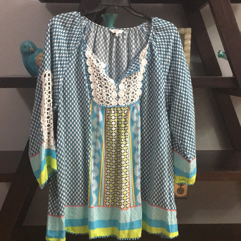 3/4 sleeve blouse